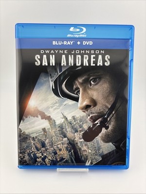 San Andreas Blu-ray - Great Condition - Shipped by Box - Free Shipping