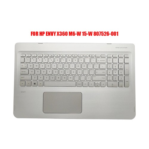 New Palmrest Touchpad Backlit Keyboard For HP ENVY X360 M6-W 15-W 807526-001 US - Picture 6 of 7