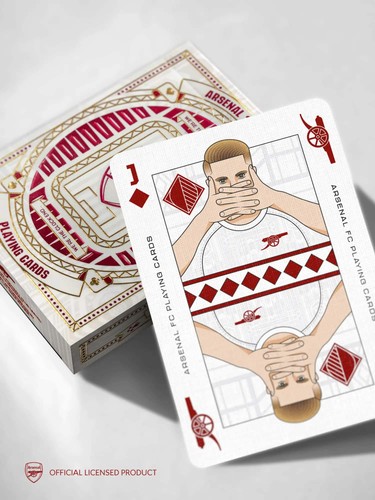 Carte da gioco Arsenal FC - Terza edizione by Dyenamik - Foto 7 di 11