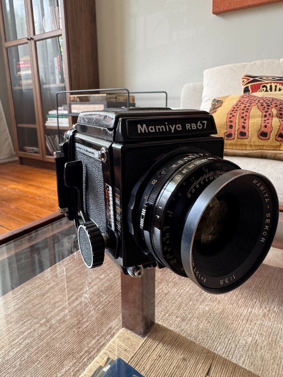 Mamiya RB67 Pro S Medium Format Camera w/ Mamiya 127mm f/3.8