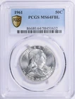 1961 P Franklin Half PCGS MS64 FBL Undergraded