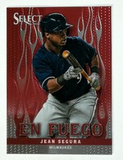 2013 Panini Select #EF24 Jean Segura En Fuego Milwaukee Brewers Baseball