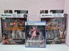 Tekken 8 - Sony PlayStation 5 & Two Action Figures - Kazuya & Heihachi.