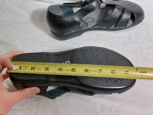 Women's Propet Black Leather Studded Mary Jane Comfort Sandal Shoes Size 6.5 - Picture 12 of 12