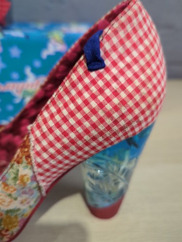 Irregular Choice Ic Oz Bow Floral Court 4" Heels UK 5 With Box - Bild 12 von 20
