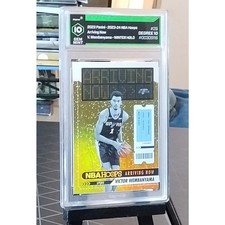 2023 Panini NBA Hoops Arriving Now Victor Wembanyama Winter Holo DEGREE 10 Slab