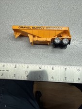 Vintage 1980s Tyco US-1 Trucking HO Scale Gravel Supply Trailer - Original