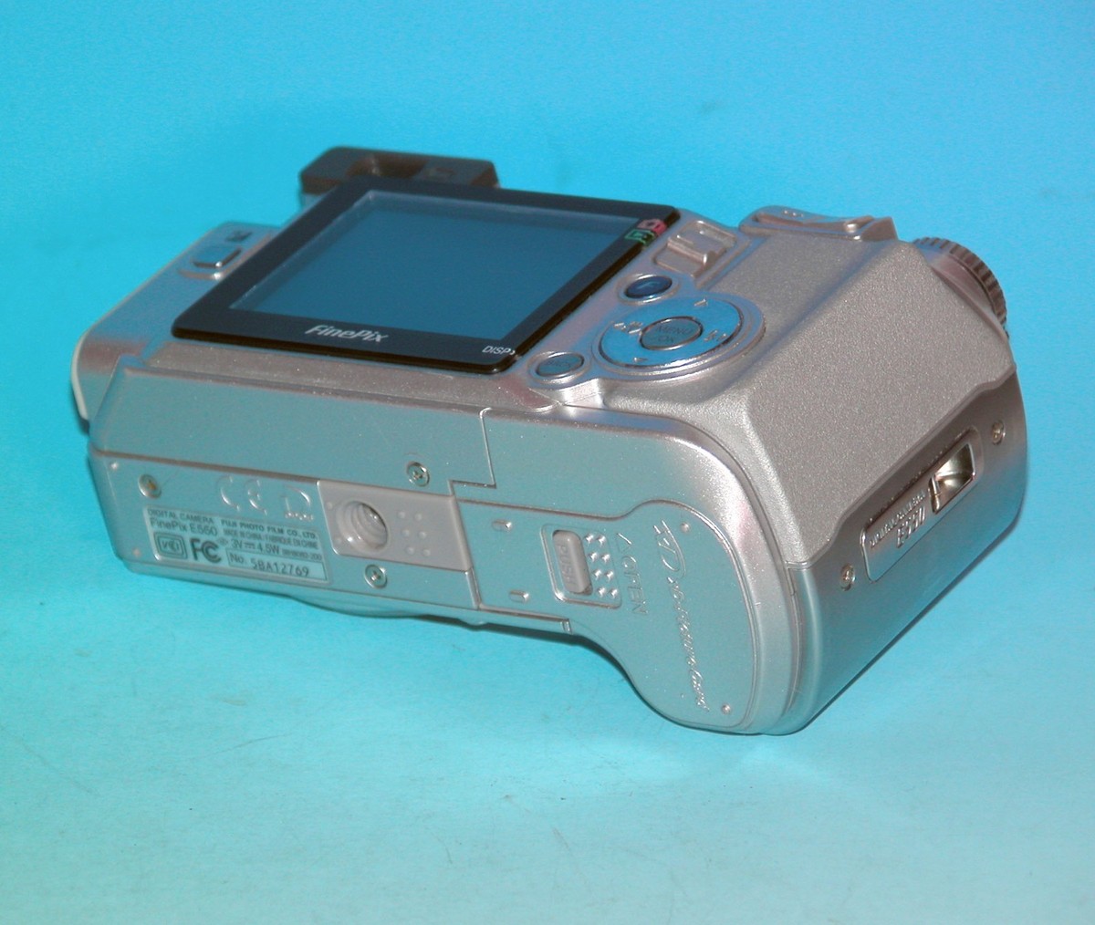 Fujifilm Finepix E Series E550 6.3MP Digital Camera - Silver #2769