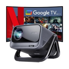 Projector with Apps WiFi and Bluetooth: 1500 ANSI/Ai Auto Focus/1000 Apps/G...