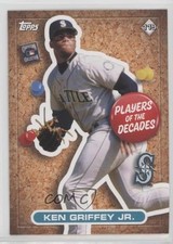 2020 Stickers Players of the Decades Ken Griffey Jr Aristides Aquino HOF 0au4