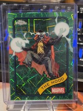 2025 Topps Chrome Sapphire Edition Marvel The Hood #70 Green Sapphire /99