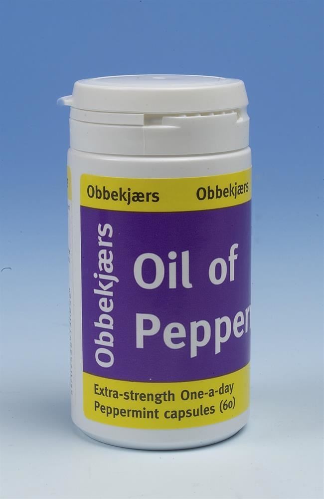 Obbekjaers Extra Strength OAD Oil of Peppermint 60 Capsules - Image 3