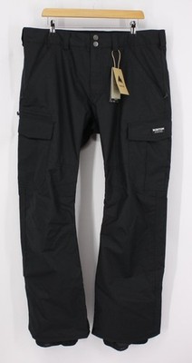 BURTON HERREN CARGOHOSE REGULAR SKIHOSE GR XL/36R TRUE BLACK UVP 195£ IB