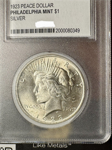 Choice BU MS Uncirculated 🇺🇸 1923-P Liberty Peace Silver Dollar BU 90% .7735oz