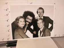 NBC TV photo 1975 TODAY SHOW Barbara Walters Gene Shalit Lew Wood Jim Hartz SNP