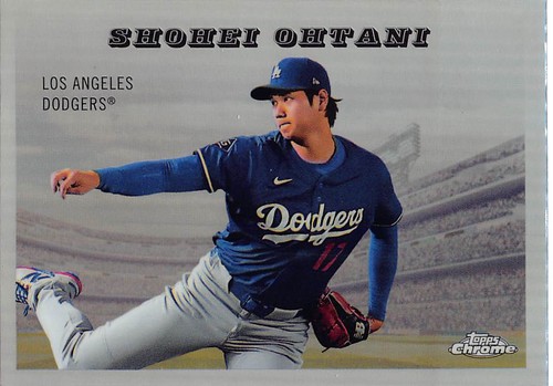 2025 Topps Chrome Platinum #55RS-19 Shohei Ohtani 1955 Topps Rails and Sails