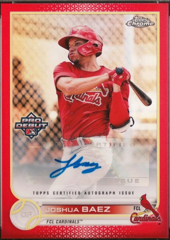 Red Refractor Autographs