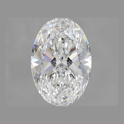 CERTIFIED 6.18 Carat Natural Diamond D Grade  OVAL LOOSE VVS1/ 14.5 mm