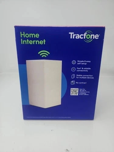 Tracfone Home Internet Router 5G LTE White FWF100V5L Foxconn All-in-One NEW - product listing photo