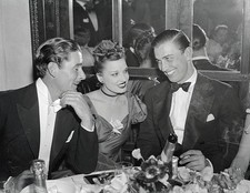 Errol Flynn his wife Lily Damita Franklin D Roosevelt Jr as they at- Old Photo