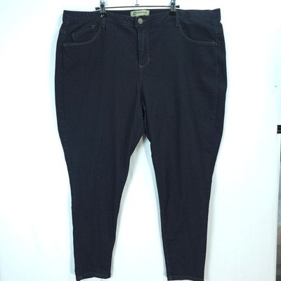Democracy Ab Solution Skinny Jeans Women 22W  Indigo Dark Wash Classic Casual