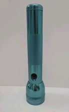 Linterna Celda 2D Maglite Verde Jade RARA De Colección Años 90 Patentada Hecha en EE. UU.