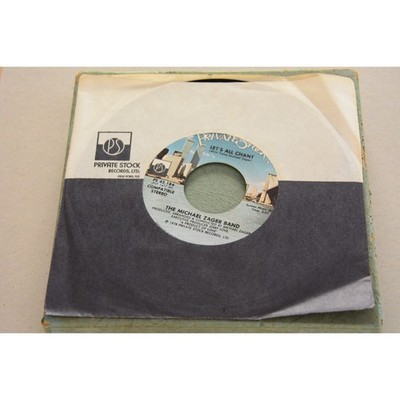 MICHAEL ZAGER BAND ''LOVE EXPRESS /LETS ALL CHANT'' 45RPM 7'' VINYL VG+ [d34-124]