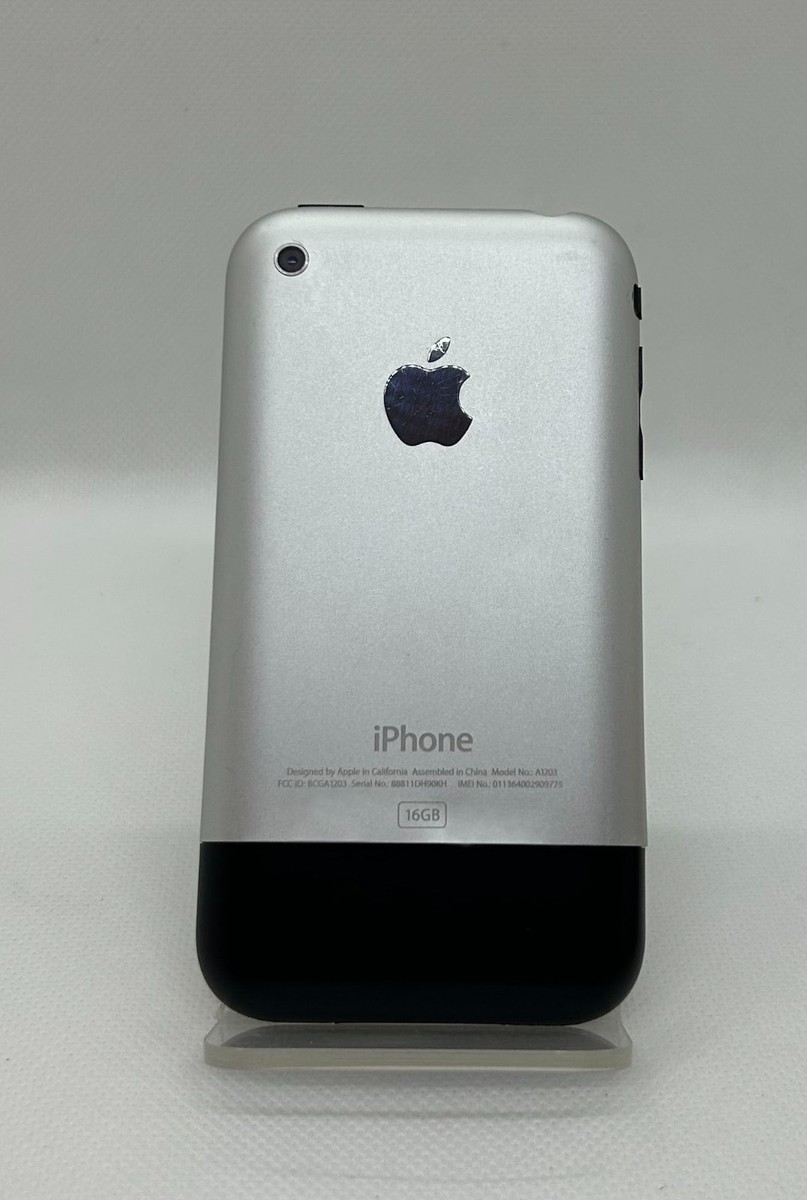 RARE! iPhone 2G First 1st Gen iOS 1.1.4 A1203 16GB Matching Box