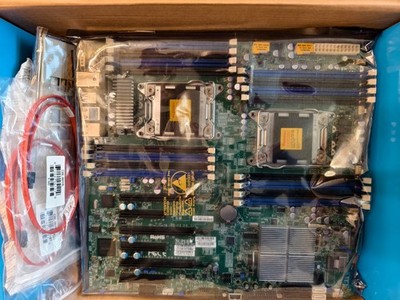 Supermicro X9DRi-F LGA 2011 v2 DDR3 Mainboard + 2x Xeon E5-2690 v2