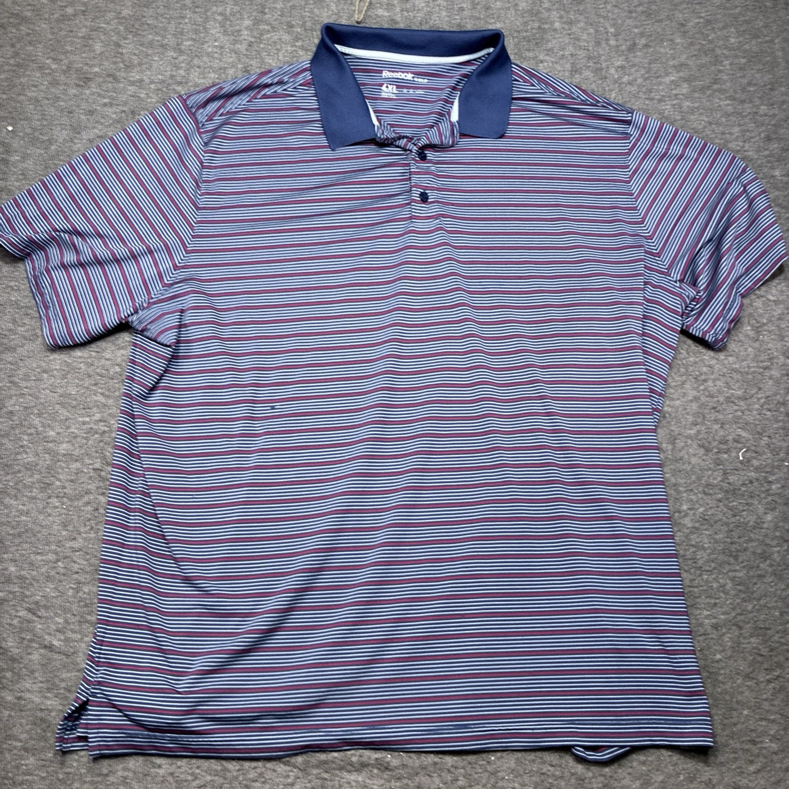 3 Reebok Golf Men’s 4XL Polo Shirts Lot Wicking Lightweight Hiking Big And Tall thumbnail 9