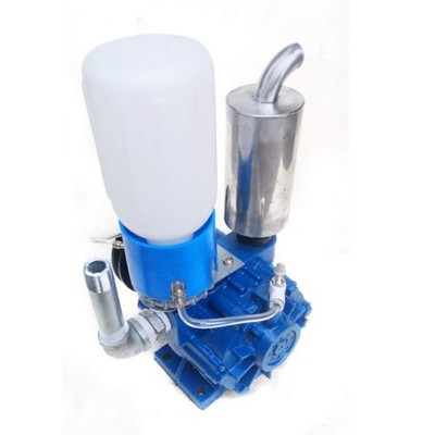 Portable Vacuum Pump Cow Goat Milking Machine Milker Bucket Tank Barrel 250L/min