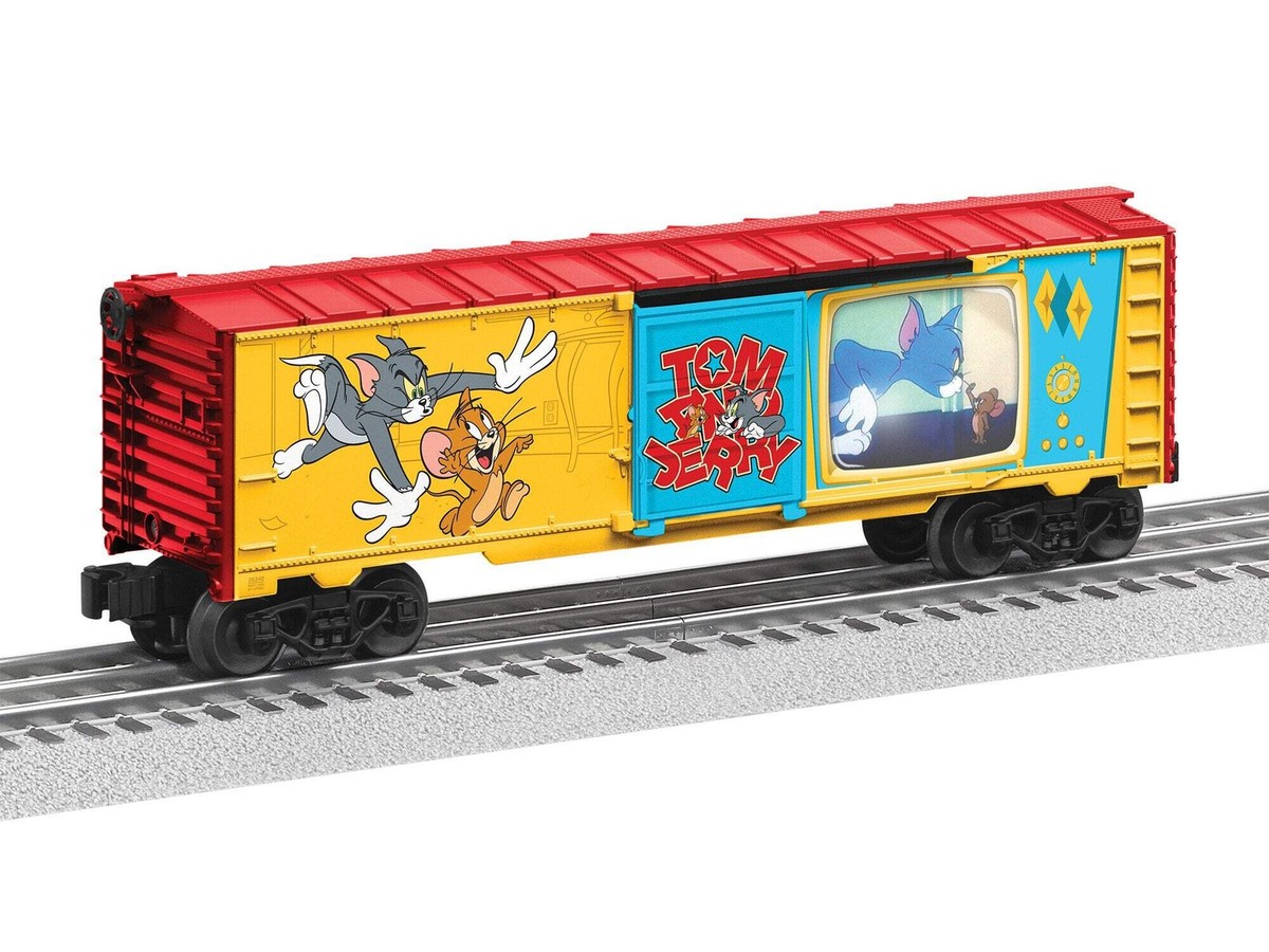ユリカピ【美品】メトロ　マインドイレイザーと時の汽車セット Lionel 2528530 O Gauge Tom and Jerry Illuminated Cartoon Boxcar | eBay