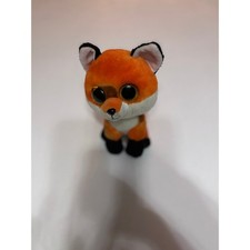Ty Beanie Boos Meadow Fox Plush Stuffed Animal Toy Sparkly Glitter Eyes