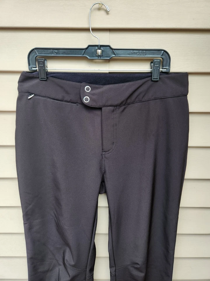 Pantalones negros aislados Sierra blancos TALLA GRANDE impermeables para esquí al aire libre Foto 3 de 4