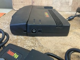 NEC TurboGrafx-16 System Console Bundle LOT w/2 games, controllers turbo tap
