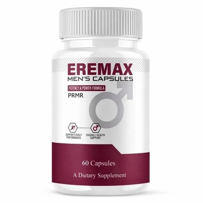 (1 pack) Eremax Capsules, Eremax Premium Performance Supplement - (60 Capsules)