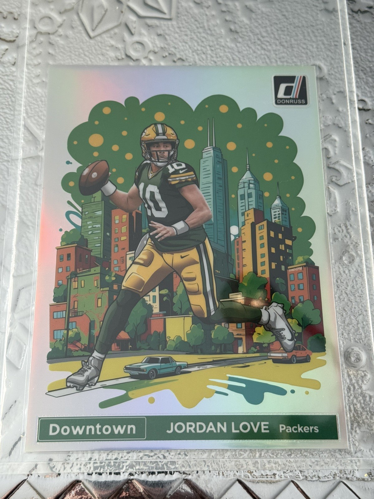 2024 Downtown Jordan Love Jumbo Panini Donruss Football Oversize #5 Packers 