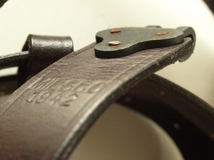 M1, 1903 M1907  sling MILSCO 1942 dark  repro  cc/GI upgrade hooks PARKERIZED