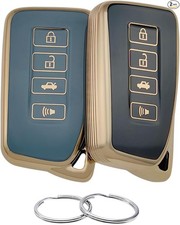 Key Fob Cover Compatible with 2013-2021 ES300h ES350 GS350 GS450h IS200t IS300 I