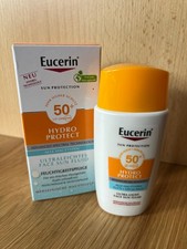 Eucerin Hydro Protect ultraleichtes Face Sun Fluid LSF50+ 50ml NEU