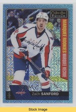 2016-17 O-Pee-Chee Platinum Marquee Rookies Ice Blue Traxx Zach Sanford READ 3s9