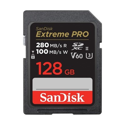 Sandisk MC Extreme PRO 128GB Micro-SD NEW
