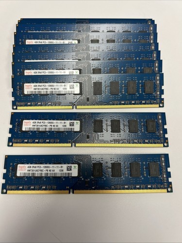 Lot De Barrettes RAM DDR3/DDR2 Hynix – 8 Go, 4 Go, 2 Go – PC3-12800U – 240 Broches – Non ECC