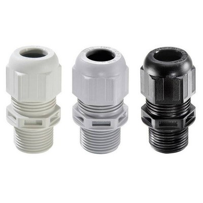 Wiska 10061690 Threaded Cable Gland M12 Polyamide Black (RAL 9005) 50 pcs.
