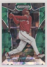 2019 Panini Prizm Draft Picks Green Ice Prizm 11/18 Kyle Stowers #54 1b3