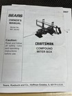 🪚Sears Craftsman Compound Miter Box, Model 881.36342. Very good condition — photo 2