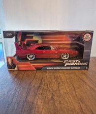 Jada Toys Doms Dodge Charger Daytona 1:32 Scale Fast and Furious Collectible