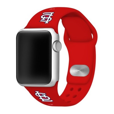 St. Louis Cardinals Apple Watch Band Red MLB Baseball 1 2 3 4 5 6 7 8 9 SE Ultra