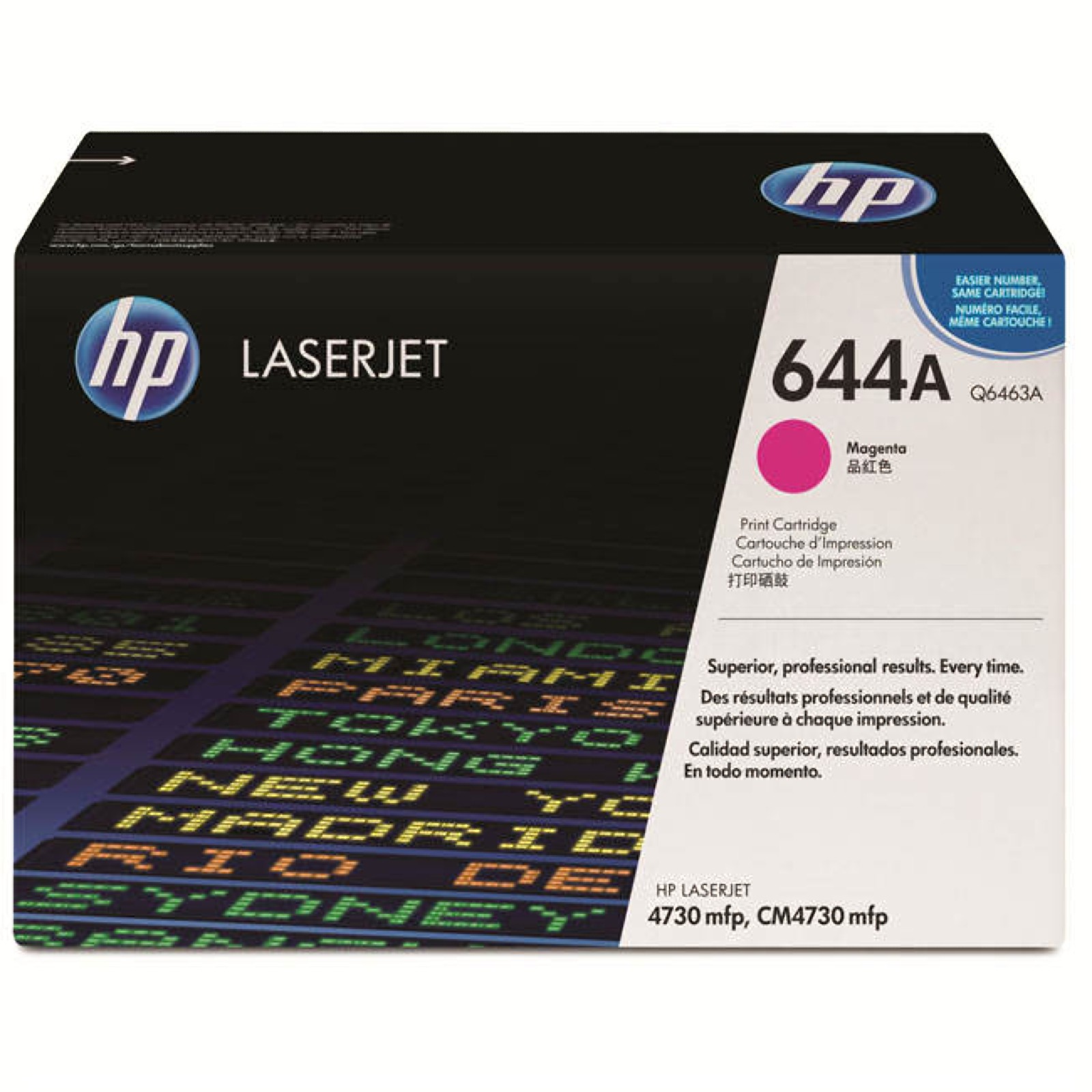 Original HP 644A Magenta Toner Cartridge (Q6463A)