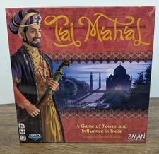Taj Mahal Board Game Second Zman Games Reiner Knizia Z-Man 2018 NEW Sealed 